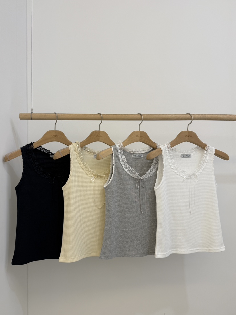 BY CHAPTER韓國直郵東大門實拍女裝新品休閑時尚人氣吊帶背心BY Chapter吊帶/背心