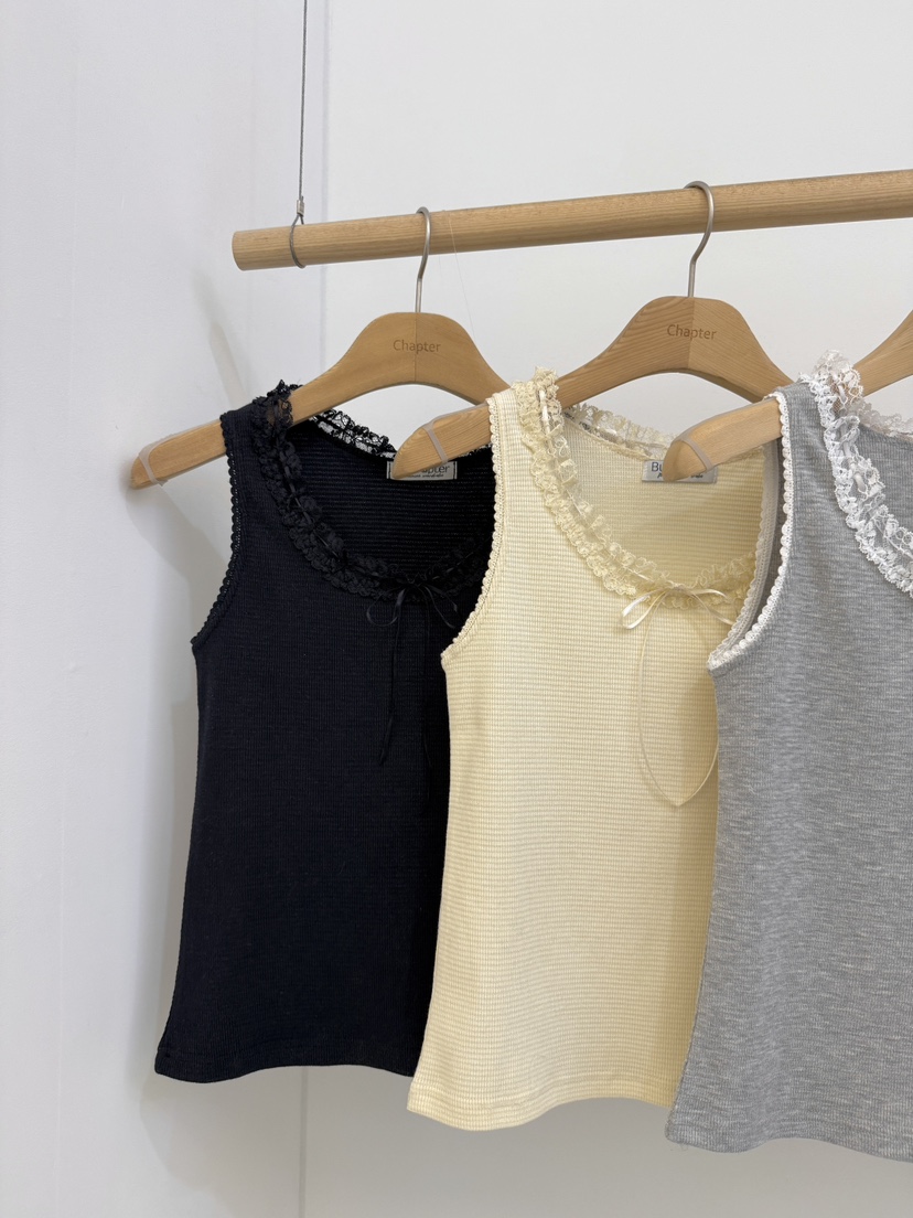 BY CHAPTER韓國直郵東大門實拍女裝新品休閑時尚人氣吊帶背心BY Chapter吊帶/背心