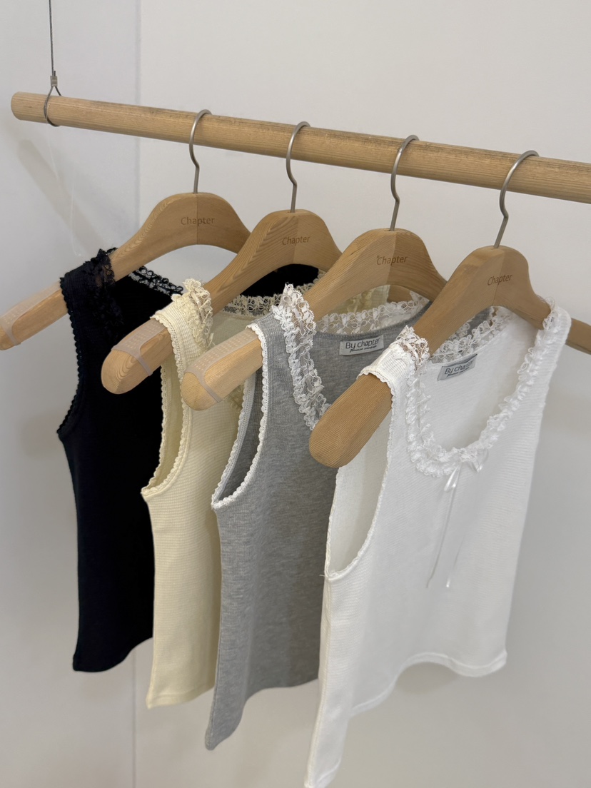 BY CHAPTER韓國直郵東大門實拍女裝新品休閑時尚人氣吊帶背心BY Chapter吊帶/背心