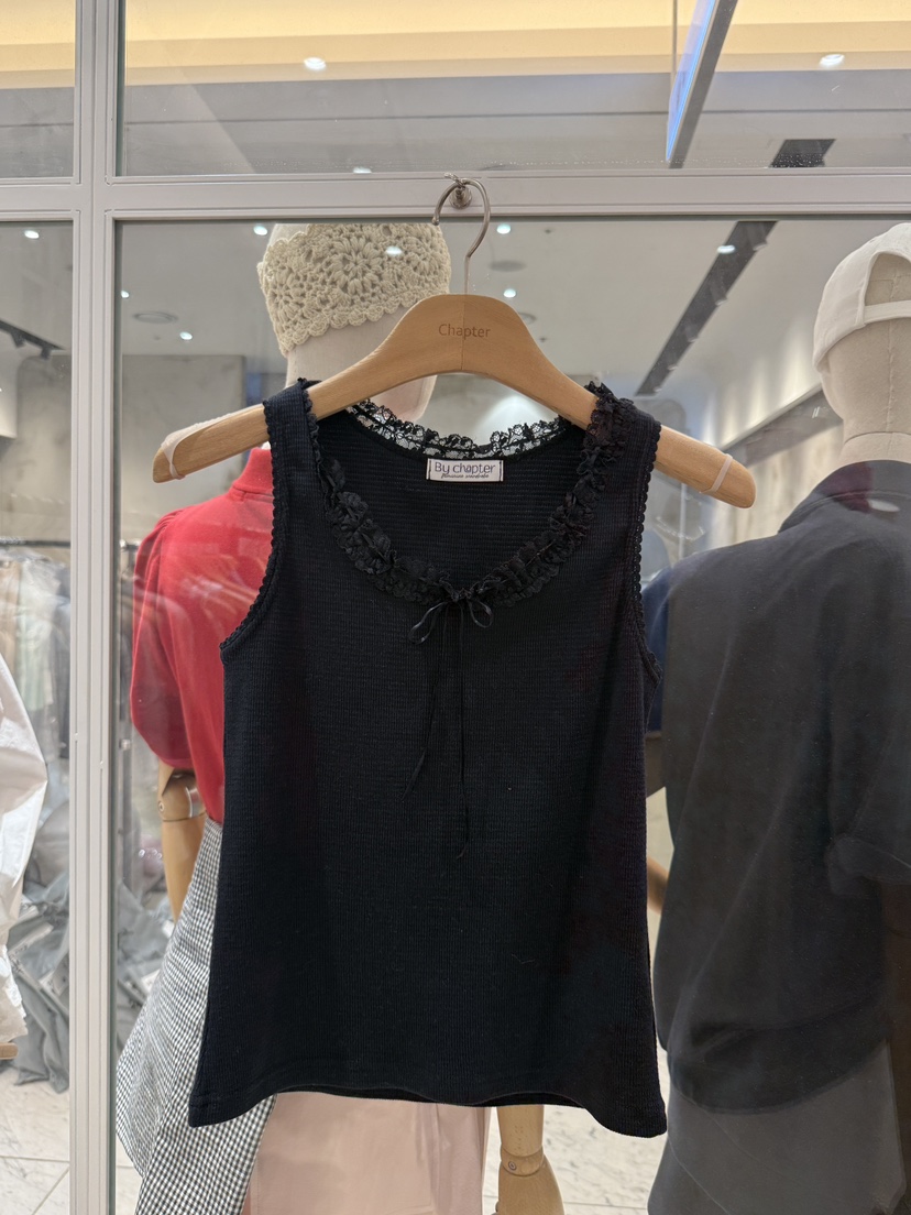 BY CHAPTER韓國直郵東大門實拍女裝新品休閑時尚人氣吊帶背心BY Chapter吊帶/背心圖色1