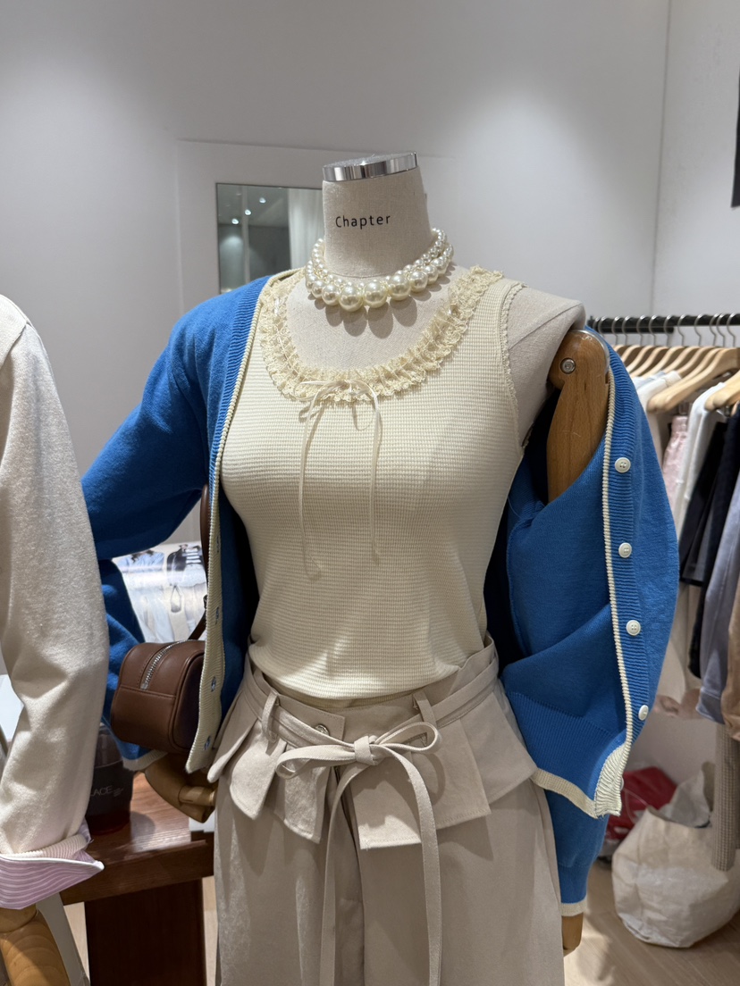 BY CHAPTER韓國直郵東大門實拍女裝新品休閑時尚人氣吊帶背心BY Chapter吊帶/背心圖色2