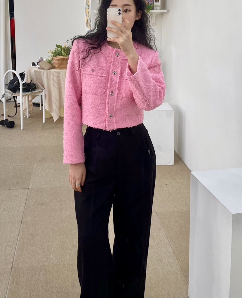 AVEC-OT韓國直郵女裝新品25春夏熱賣推薦休閑真品時尚夾克AVEC-OT夾克