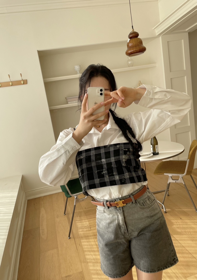 AVEC-OT直郵韓國代購女裝新品職業推薦人氣休閑時尚吊帶背心EIGHTGLOW吊帶/背心