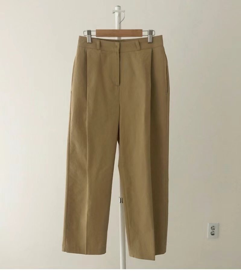 YUNI YUNI-유니유니-T韓國直郵東大門實拍女裝新品推薦正裝褲西褲YUNI YUNI正裝褲/西褲圖色2