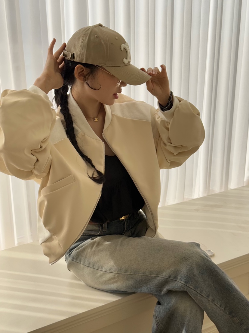 AVEC-OT直郵韓國代購女裝新品時尚25春夏休閑人氣推薦夾克AVEC-OT夾克