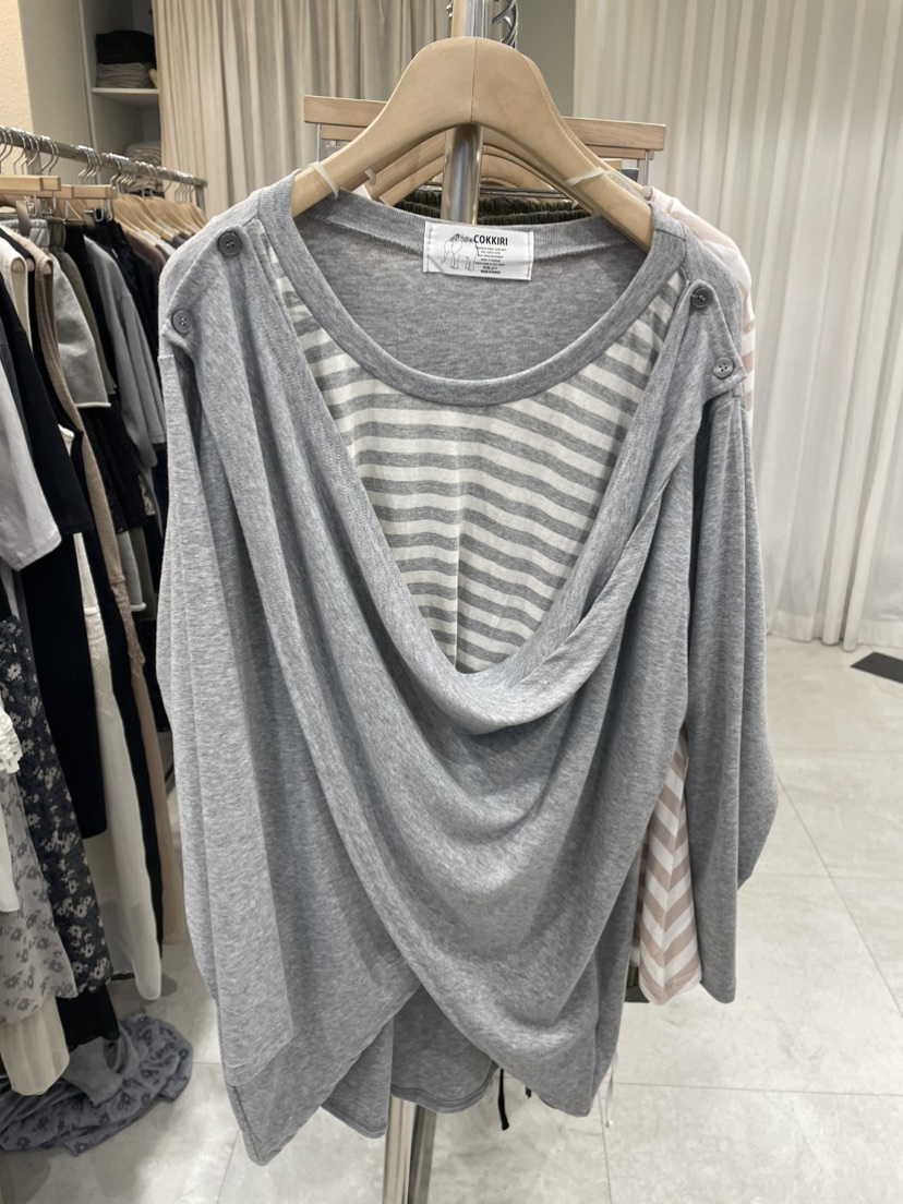 COKKIRI韓國直郵女裝新品25春夏時尚真品推薦人氣職業長袖T恤COKKIRI長袖T恤圖色1