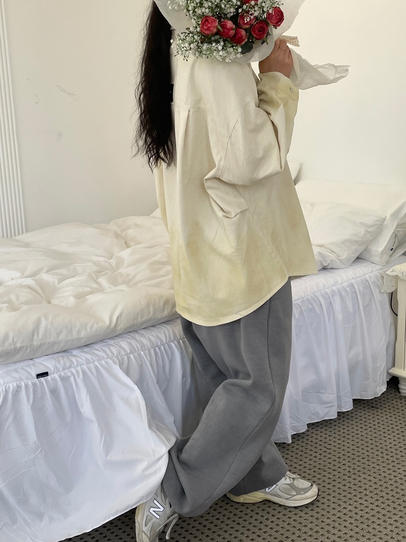 AVEC-OT韓國直郵東大門實拍女裝新款休閑真品25春夏襯衫蕾絲衫AVEC-OT襯衫/蕾絲衫