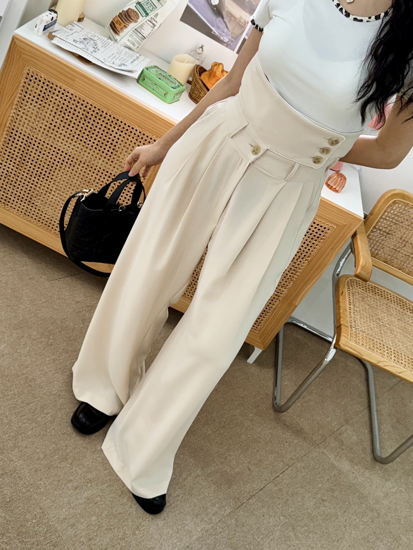 AVEC-OT韓國直郵女裝新品熱賣時尚休閑人氣推薦休閑褲兔子AVEC-OT休閑褲