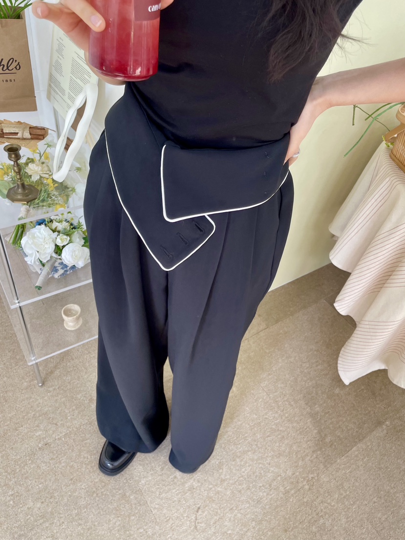AVEC-OT韓國直郵女裝新品熱賣時尚休閑人氣推薦休閑褲兔子AVEC-OT休閑褲