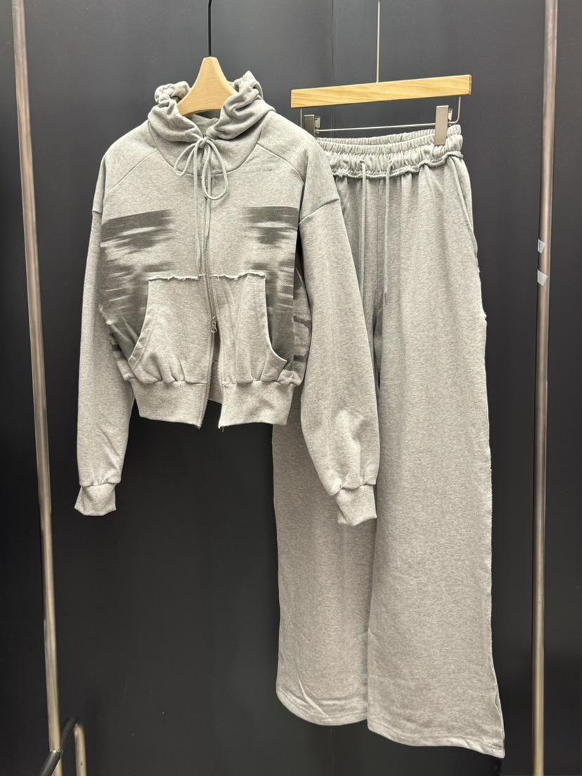 UNA/THE MAY韓國直郵女裝新款人氣真品時尚職業休閑套裝拉鏈THEMAY/UNA套裝圖色1