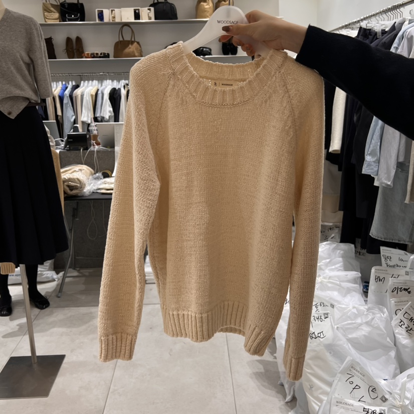 WOOD SAGE韓國直郵㊣東大門實拍女裝新品推薦時尚人氣毛衣WOOD SAGE毛衣