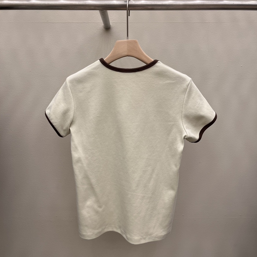 EOOB/LAMEREI韓國直郵㊣東大門實拍女裝新品25春夏職業T恤EOOB/LAMEREIT恤