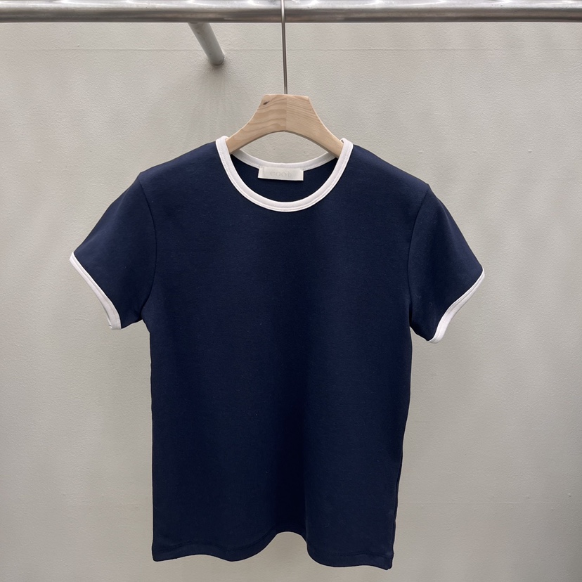 EOOB/LAMEREI韓國直郵㊣東大門實拍女裝新品25春夏職業T恤EOOB/LAMEREIT恤圖色3