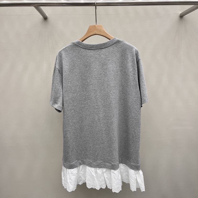 EOOB/LAMEREI韓國直郵㊣東大門實拍女裝新品熱賣25春夏T恤EOOB/LAMEREIT恤