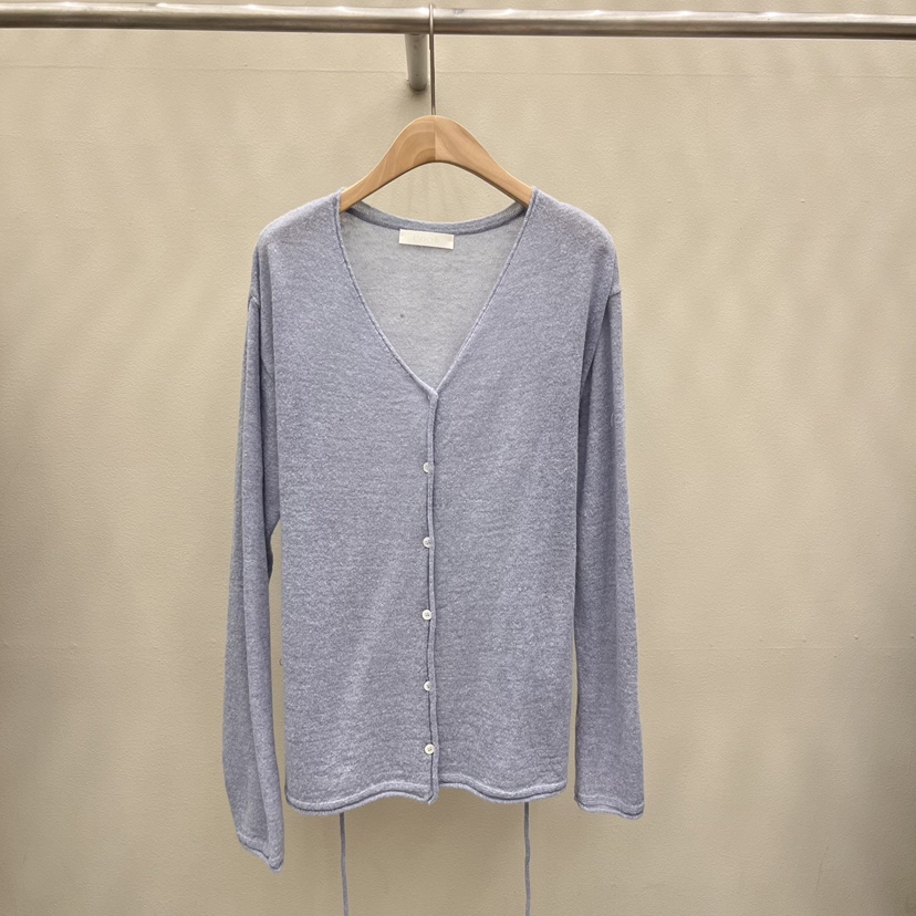 EOOB/LAMEREI韓國㊣直郵東大門代購女裝新品25春夏針織衫含腰繩開衫綁帶EOOB/LAMEREI針織衫