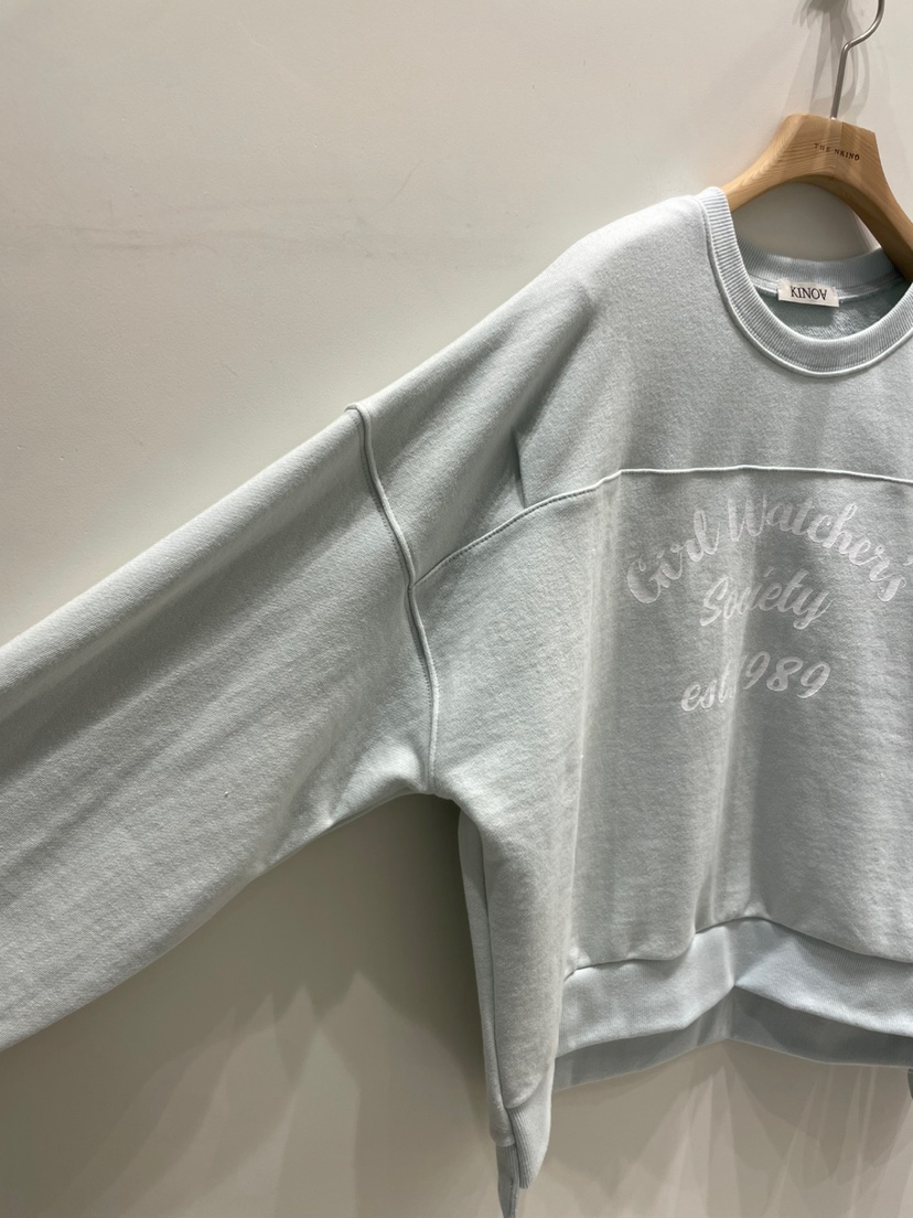 KINOA直郵韓國代購㊣女裝新品25春夏人氣職業熱賣休閑時尚衛衣KINOA衛衣