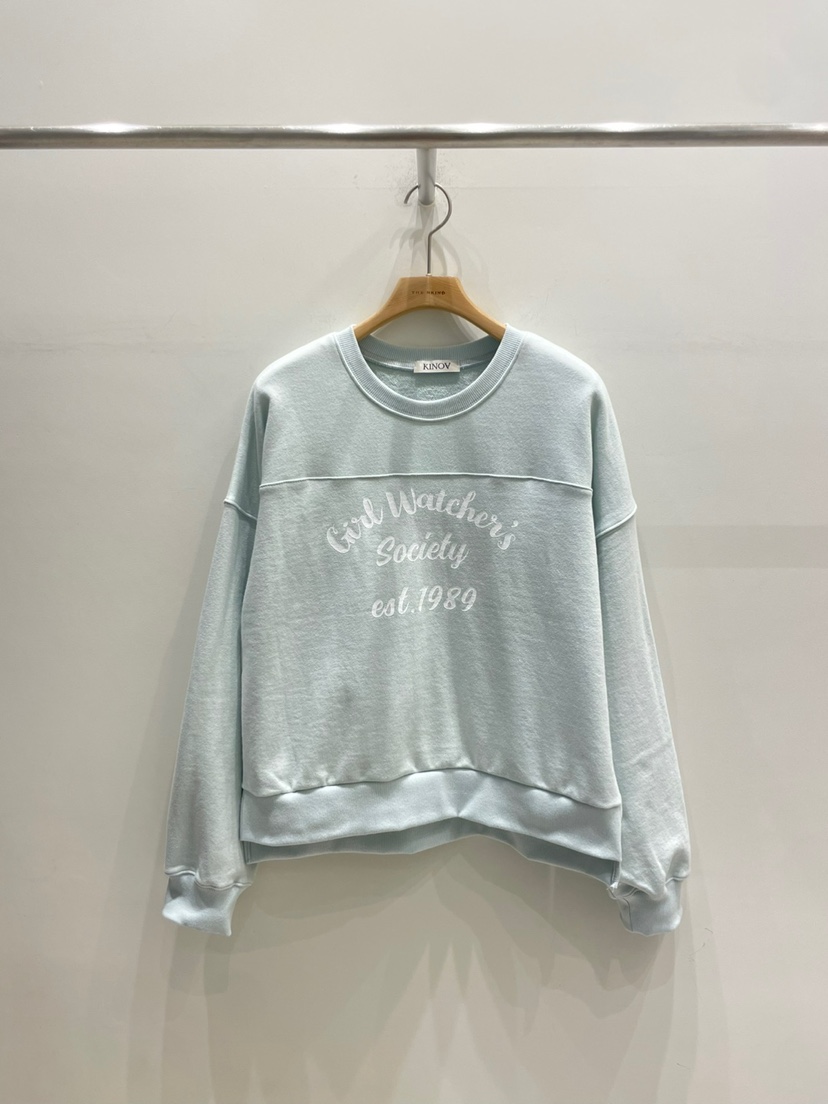 KINOA直郵韓國代購㊣女裝新品25春夏人氣職業熱賣休閑時尚衛衣KINOA衛衣圖色3