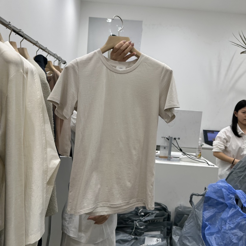 ARVE韓國㊣直郵東大門代購女裝新款熱賣25春夏推薦人氣休閑T恤ARVET恤圖色3