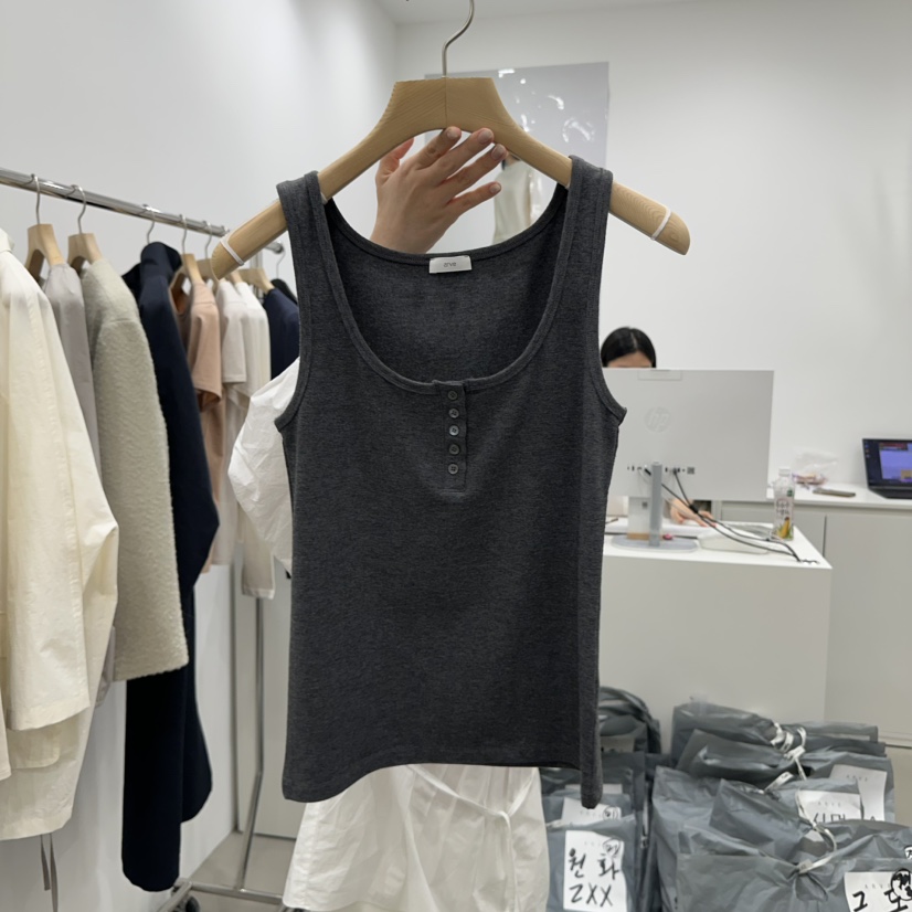 ARVE韓國㊣直郵東大門代購女裝新品時尚推薦熱賣人氣吊帶背心ARVE吊帶/背心圖色2