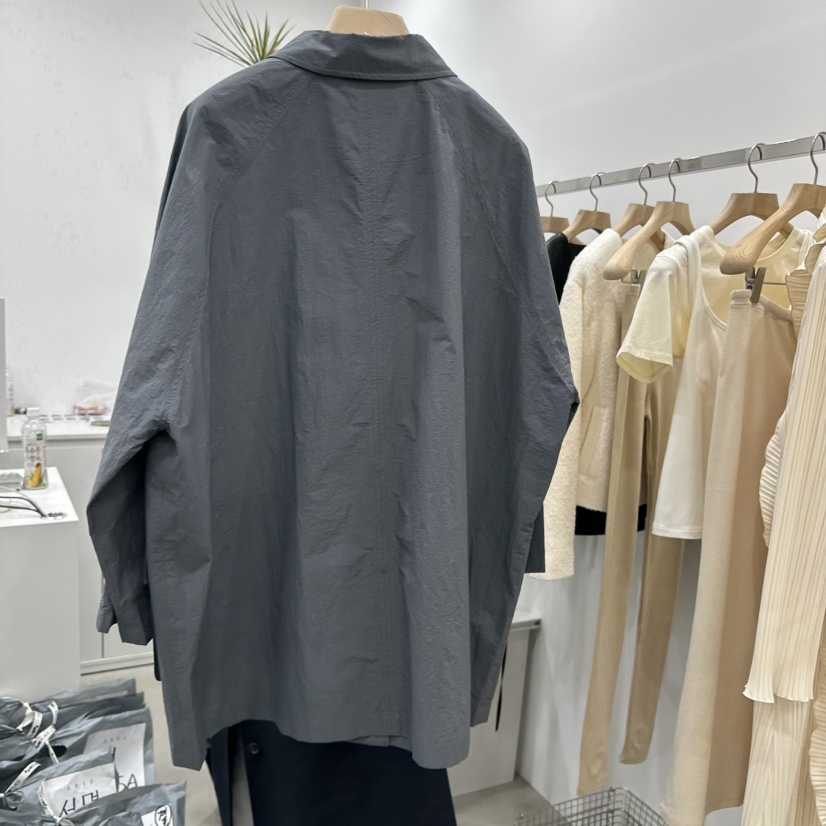 ARVE直郵韓國代購㊣女裝新品25春夏熱賣休閑人氣推薦長款風衣ARVE長款風衣