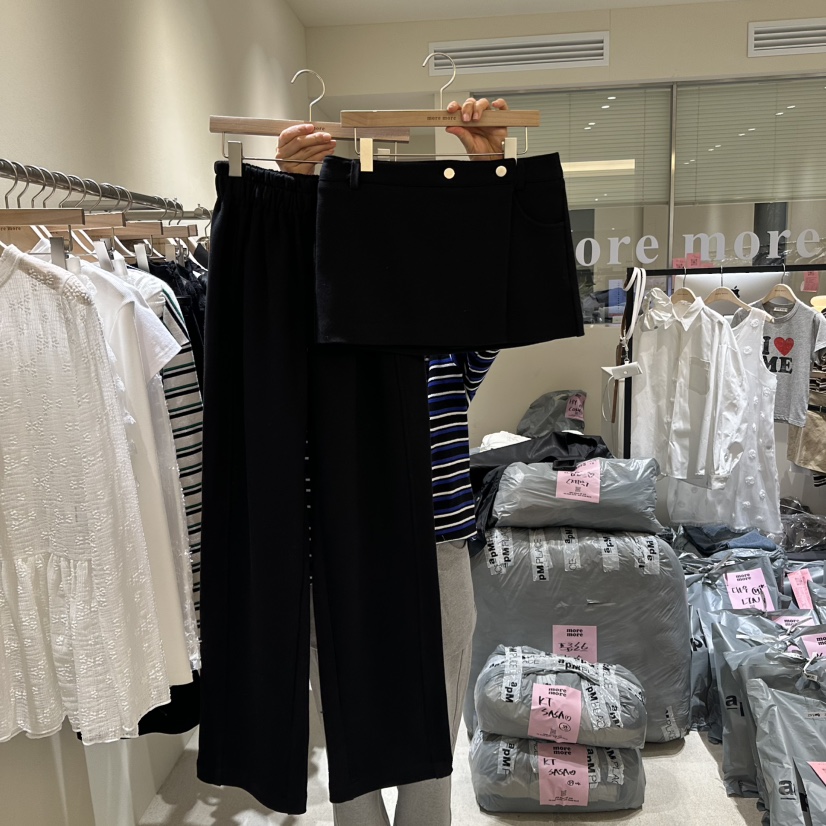 MOREMORE韓國直郵㊣女裝新款25春夏時尚熱賣休閑職業人氣套裝more more套裝圖色2