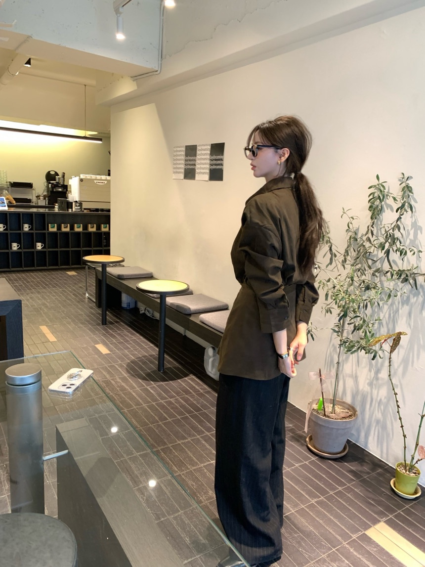 BONHEUR韓國直郵㊣女裝新品休閑推薦熱賣人氣25春夏短裙麂皮BONHEUR-2件起短裙