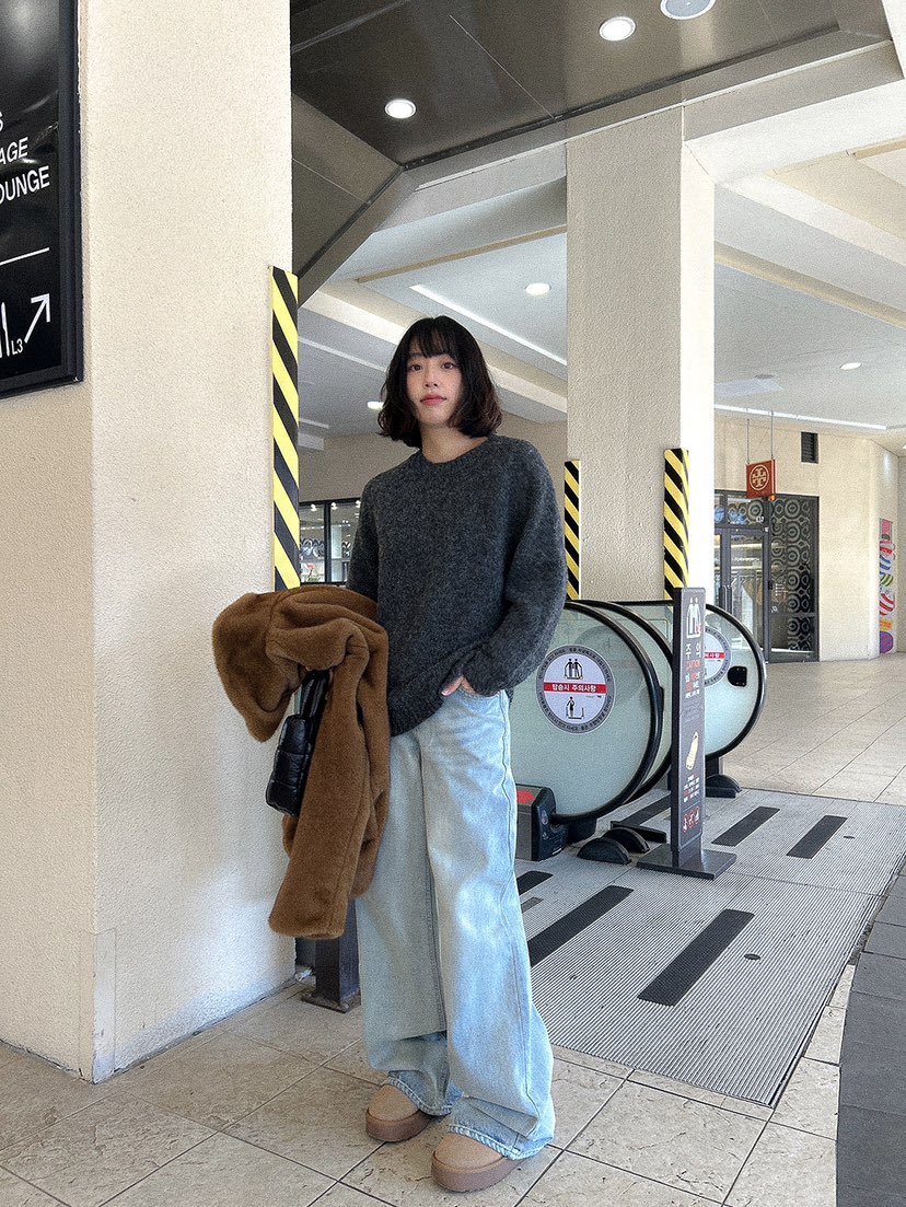 BONHEUR韓國㊣直郵東大門代購女裝新品休閑時尚25春夏針織衫BONHEUR-2件起針織衫