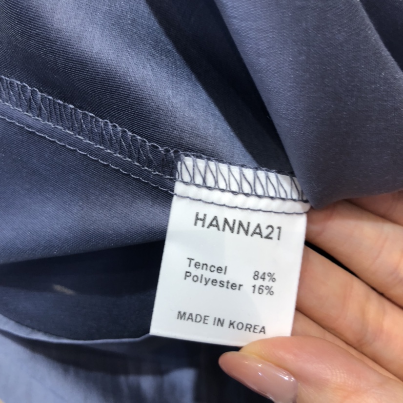 空韓國㊣直郵東大門代購女裝新品推薦人氣時尚襯衫蕾絲衫天絲HANNA21襯衫/蕾絲衫