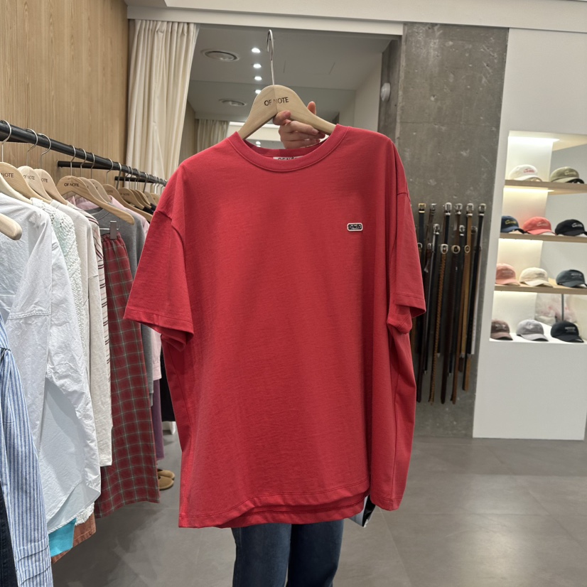 STAYFELT/OF NOTE韓國直郵㊣東大門實拍女裝新品職業25春夏T恤OF NOTE/STAYFELTT恤