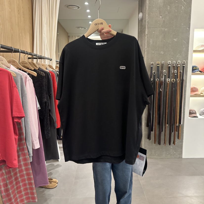 STAYFELT/OF NOTE韓國直郵㊣東大門實拍女裝新品職業25春夏T恤OF NOTE/STAYFELTT恤圖色3