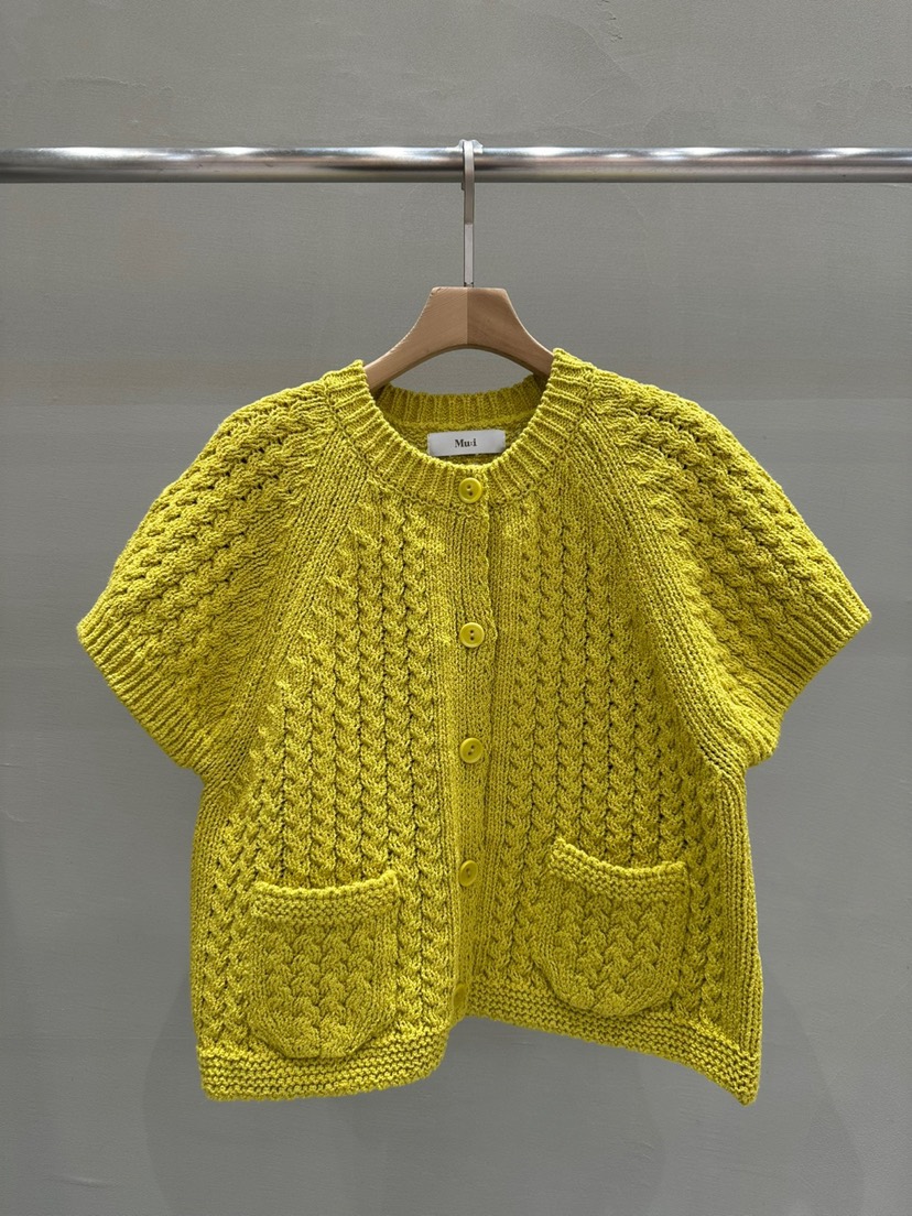 THE MUI直郵韓國代購㊣女裝新品職業時尚熱賣推薦25春夏毛衣Mu:i-A毛衣