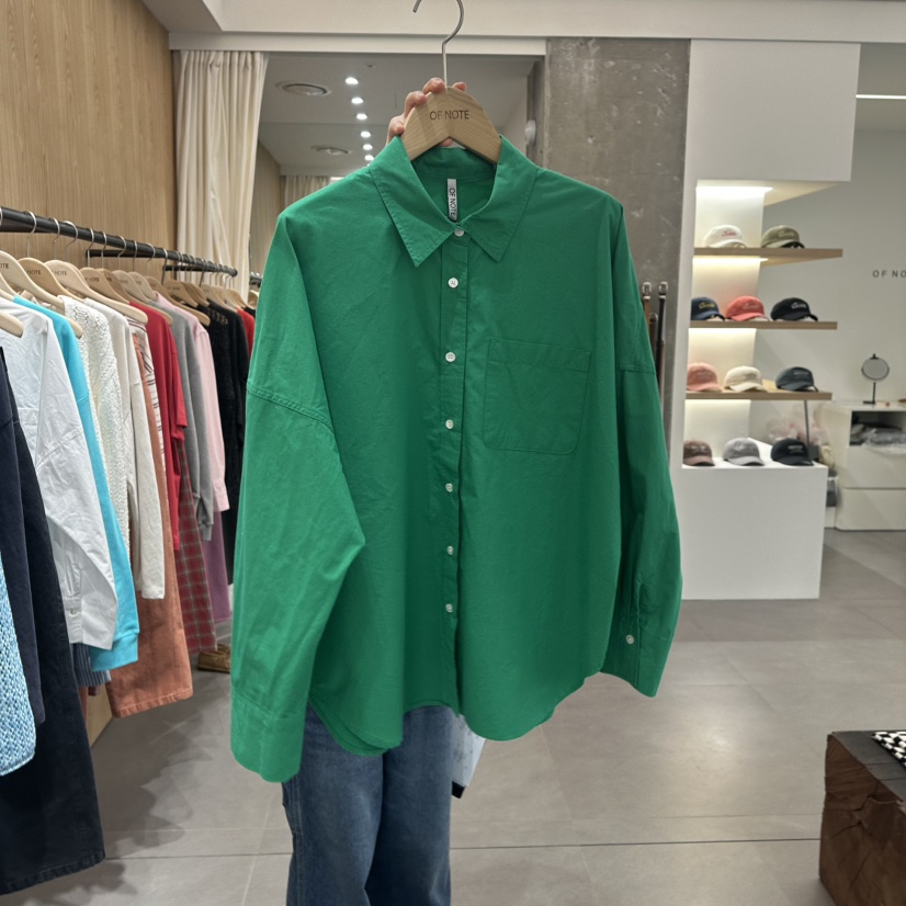 STAYFELT/OF NOTE直郵韓國代購㊣女裝新品休閑襯衫蕾絲衫OF NOTE/STAYFELT襯衫/蕾絲衫