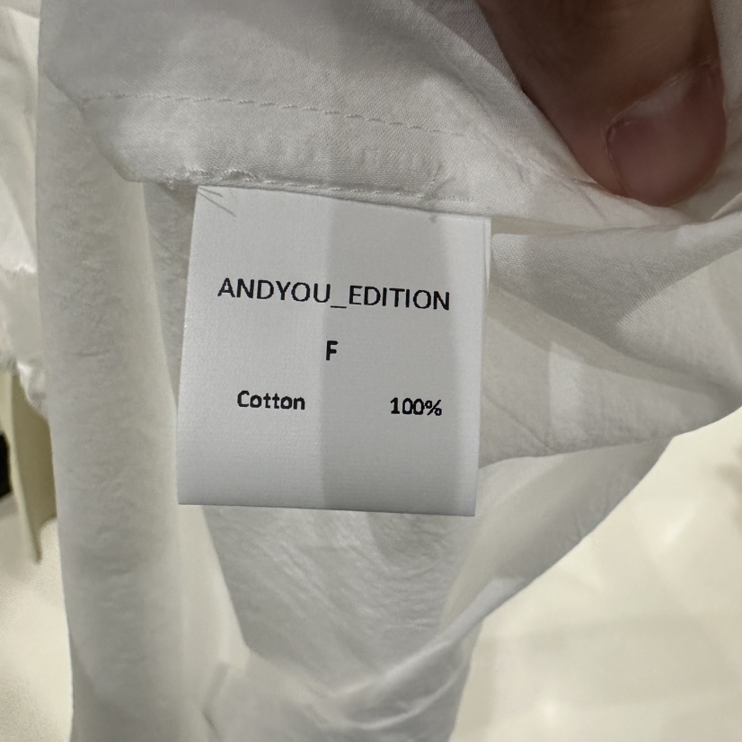 ANDYOUEDITION韓國直郵㊣女裝新款推薦時尚熱賣職業襯衫蕾絲衫LE EDITION襯衫/蕾絲衫