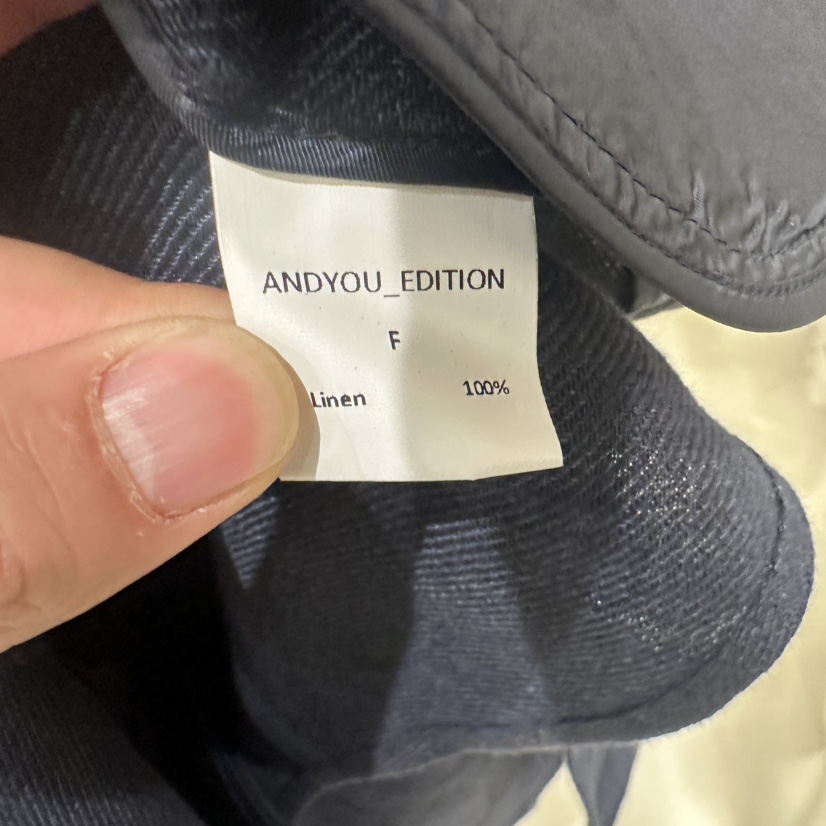 ANDYOUEDITION韓國㊣直郵東大門代購女裝新款推薦夾克斗篷亞麻LE EDITION夾克