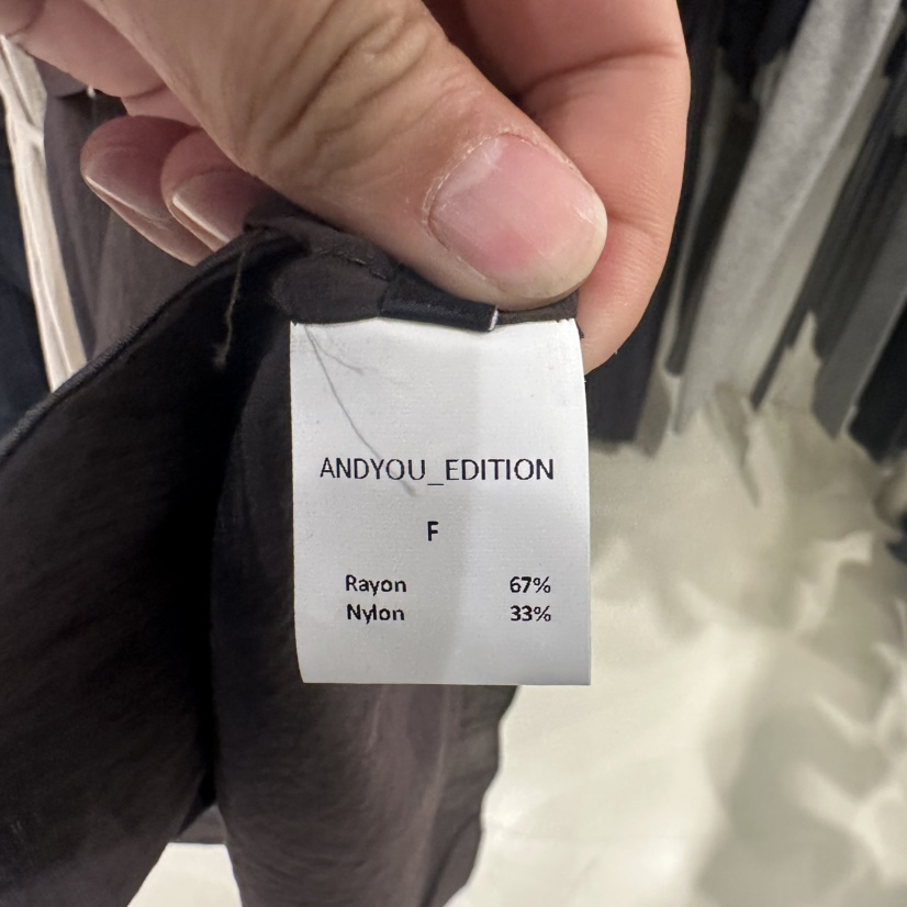 ANDYOUEDITION直郵韓國代購㊣女裝新款職業人氣連衣裙含腰帶LE EDITION連衣裙
