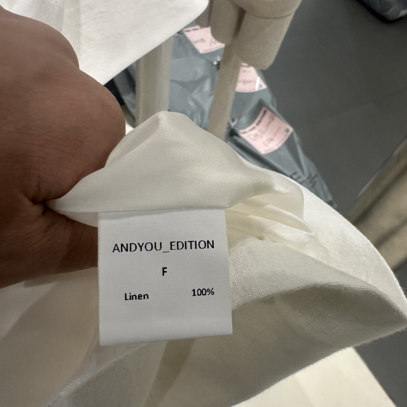 ANDYOUEDITION韓國直郵㊣東大門實拍女裝新品熱賣推薦T恤亞麻LE EDITIONT恤