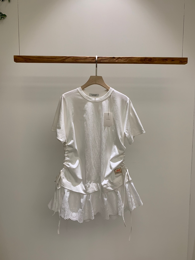 A P-STUDIO直郵韓國代購㊣女裝新品人氣25春夏熱賣時尚T恤A P-STUDIOT恤