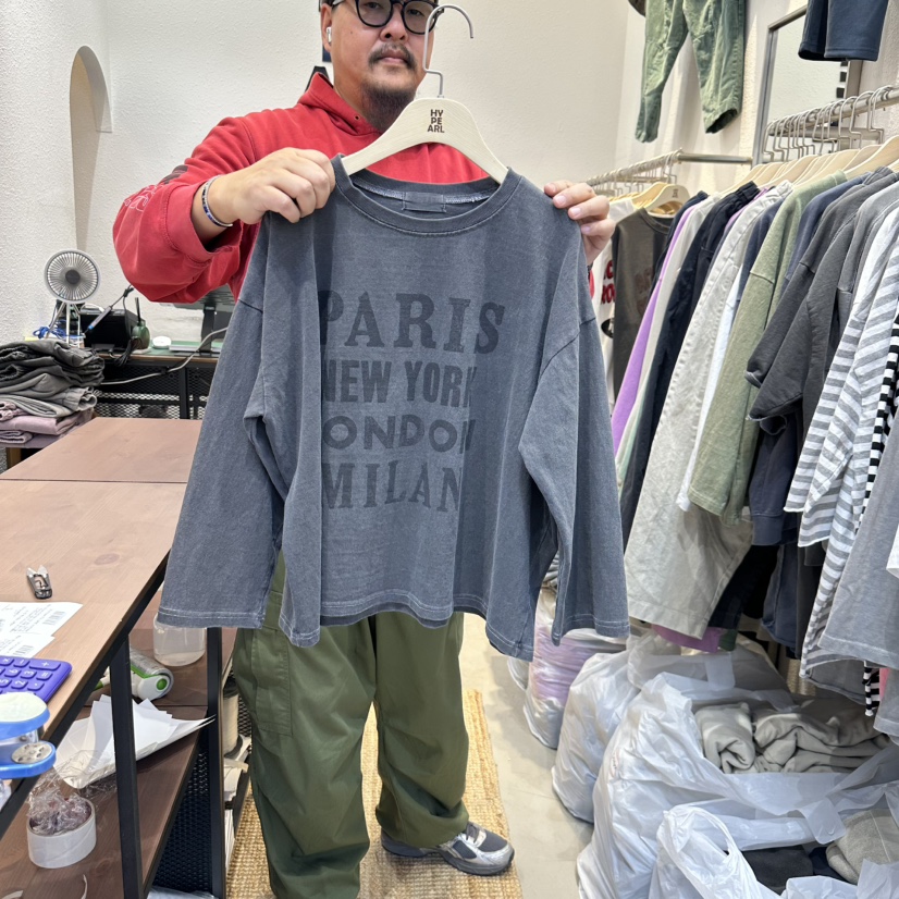 HYPEARL直郵韓國代購㊣女裝新款25春夏時尚推薦休閑長袖T恤HYPEARL長袖T恤圖色2