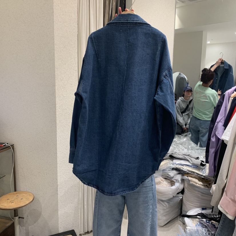 SSEMIENNE韓國㊣直郵東大門代購女裝新品推薦職業襯衫蕾絲衫SSEMIENNE襯衫/蕾絲衫