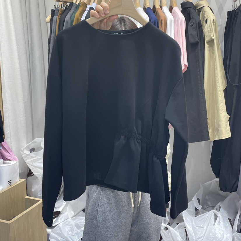 DA YLOG直郵韓國代購㊣女裝新品休閑推薦職業時尚熱賣長袖T恤DA YLOG長袖T恤圖色2