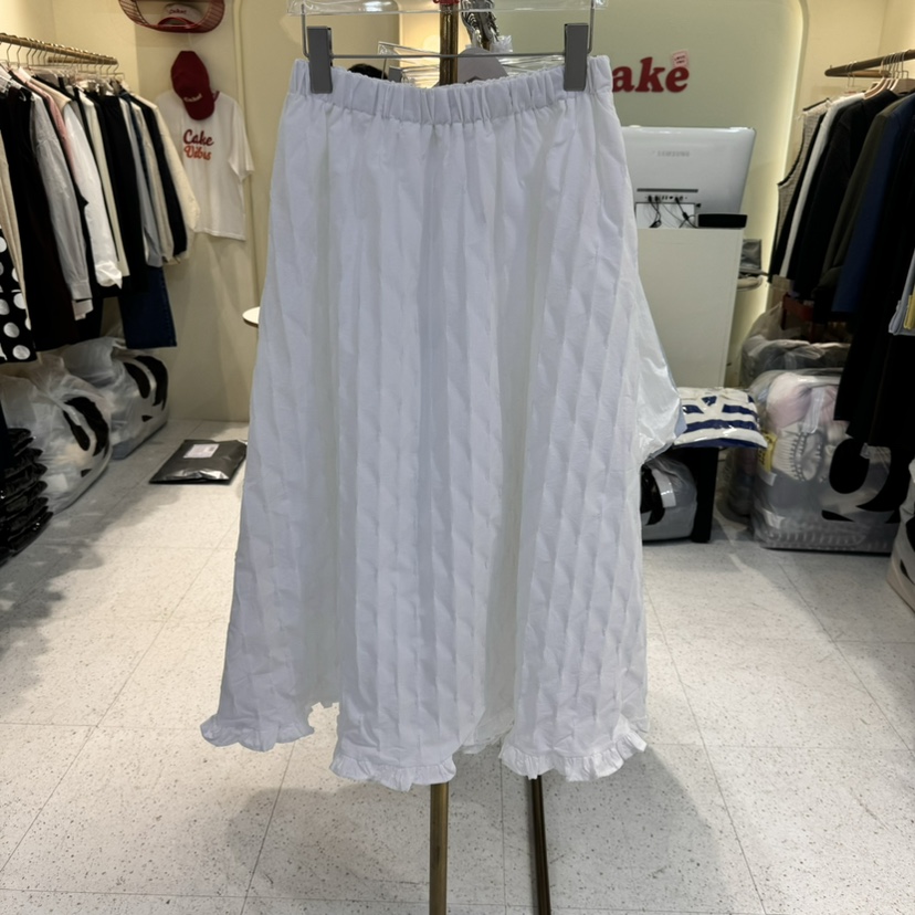 CAKE直郵韓國代購㊣女裝新品職業25春夏熱賣人氣半身裙中短裙CAKE半身裙/中短裙