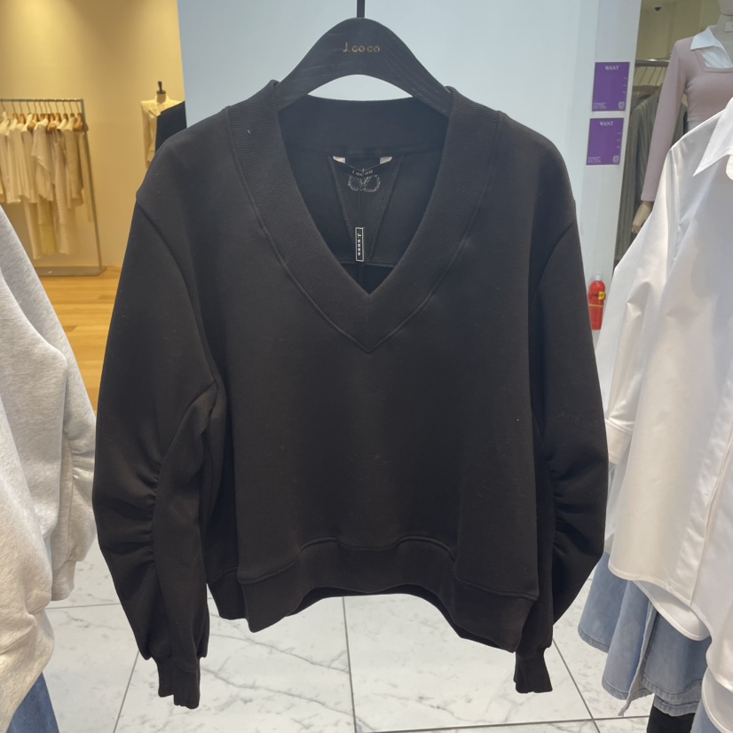 J COCO韓國直郵㊣女裝新品25春夏推薦人氣休閑職業熱賣衛衣J COCO衛衣圖色2
