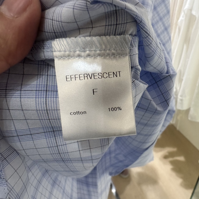 EFFERVESCENT韓國直郵㊣東大門實拍女裝新品休閑襯衫蕾絲衫evc/effervescent襯衫/蕾絲衫