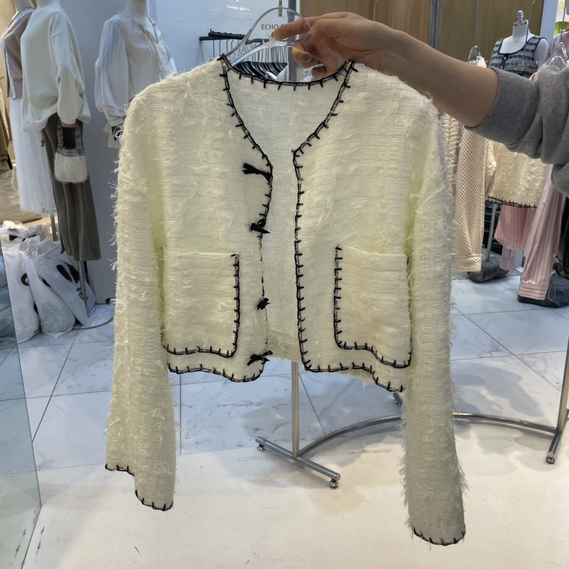ECHOPARTY韓國直郵㊣東大門實拍女裝新品熱賣職業時尚夾克刺繡ECHOPARTY夾克