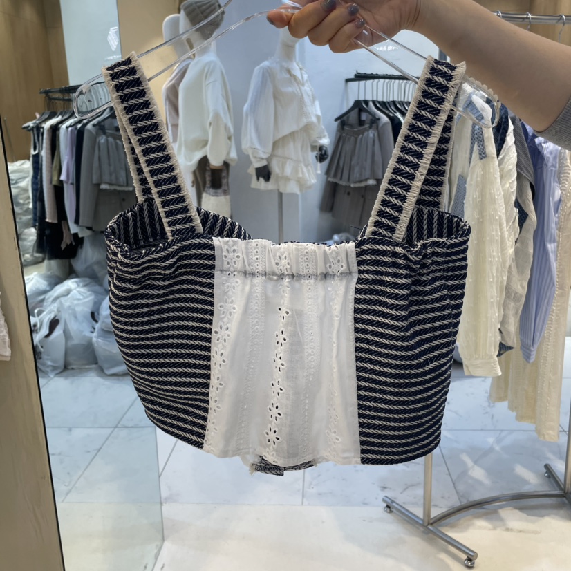 ECHOPARTY韓國㊣直郵東大門代購女裝新品熱賣25春夏吊帶背心ECHOPARTY吊帶/背心