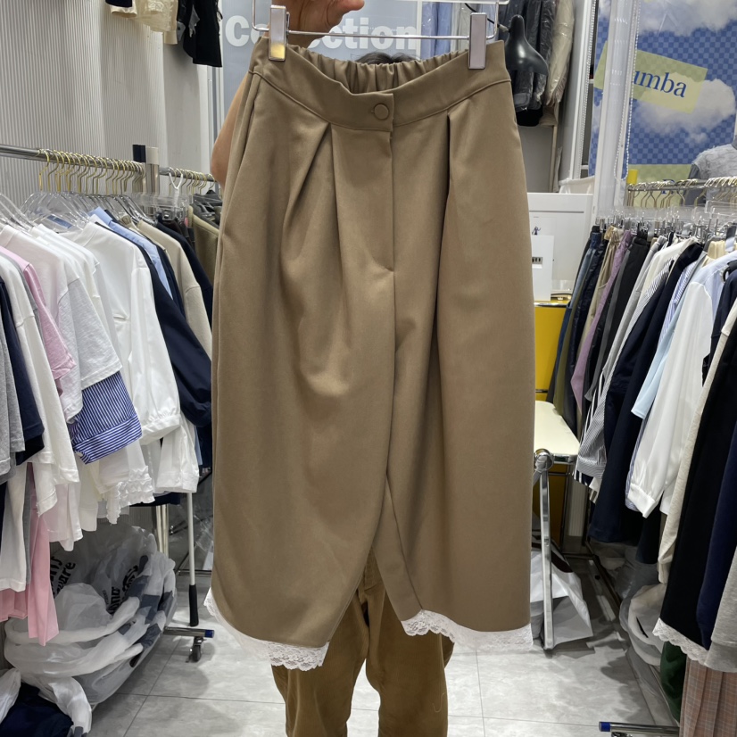 RUMBA韓國直郵㊣東大門實拍女裝新品熱賣時尚25春夏休閑休閑褲RUMBA休閑褲