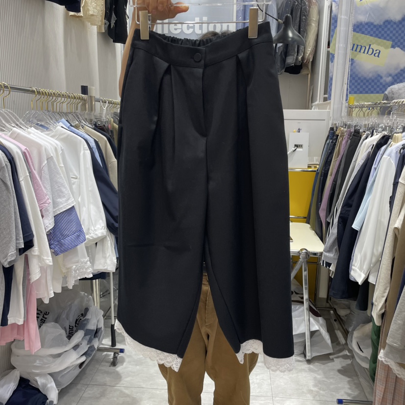 RUMBA韓國直郵㊣東大門實拍女裝新品熱賣時尚25春夏休閑休閑褲RUMBA休閑褲圖色2
