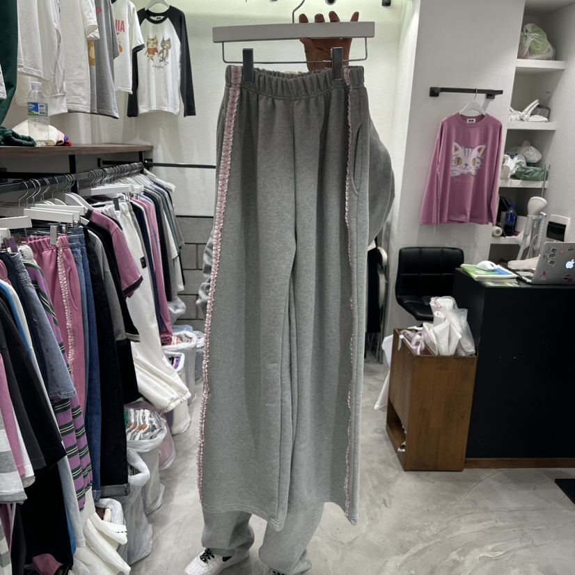 EVE直郵韓國代購㊣女裝新品熱賣推薦休閑25春夏時尚人氣休閑褲EVE休閑褲圖色4