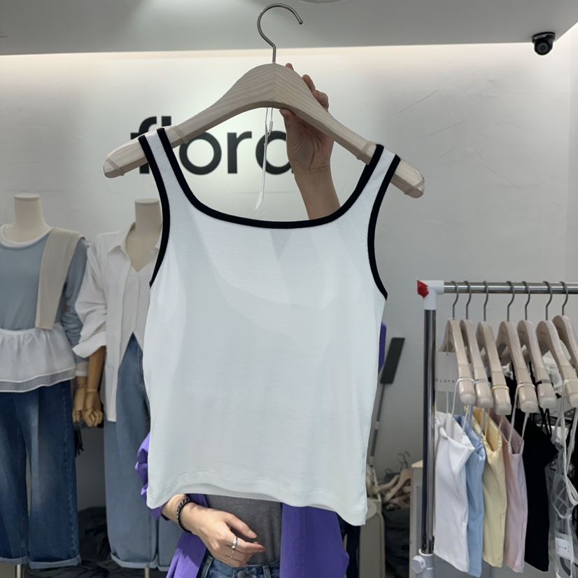 FLORAL韓國直郵㊣東大門實拍女裝新品職業熱賣人氣吊帶背心FLORAL吊帶/背心