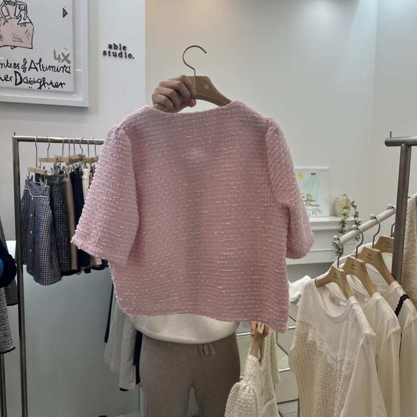 ABLESTUDIO韓國直郵㊣東大門實拍女裝新品25春夏人氣休閑夾克ABLE STUDIO夾克